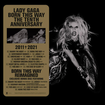 Interscope Lady Gaga - Born this Way 3LP (10th Anniv.)
