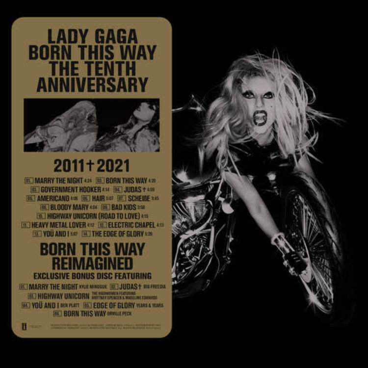 Interscope Lady Gaga - Born this Way 3LP (10th Anniv.)