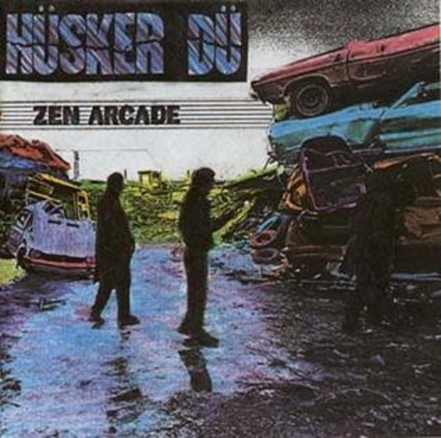 Husker Du - Zen Arcade 2LP - Wax Trax Records