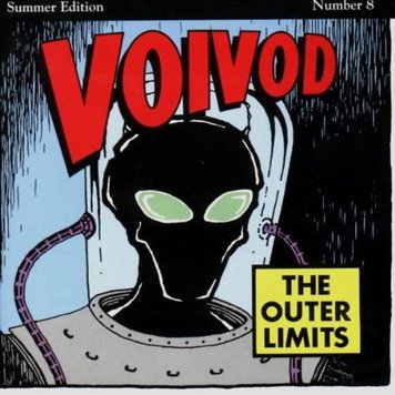 Voivod - The Outer Limits LP (Rocket Fire Red w/ Black Smoke Vinyl)