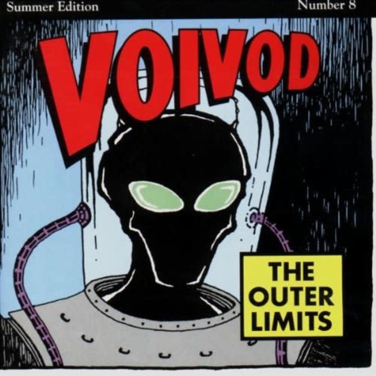 Voivod - The Outer Limits LP (Rocket Fire Red w/ Black Smoke Vinyl)