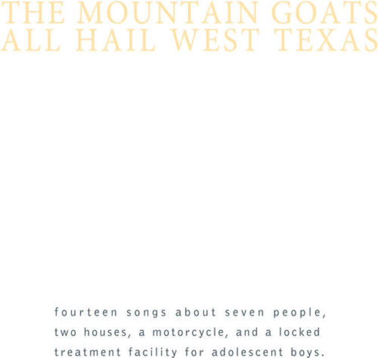 Merge Mountain Goats, The - All Hail West Texas LP