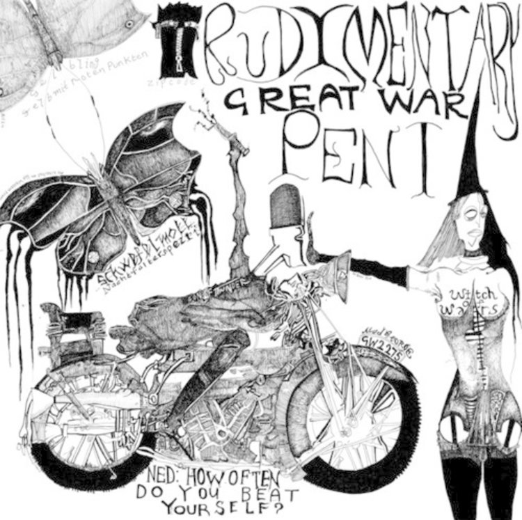 Sealed Records Rudimentary Peni  - Great War LP