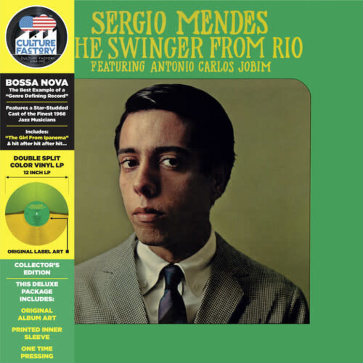 Culture Factory Mendes, Sergio - The Swinger from Rio LP (color vinyl)