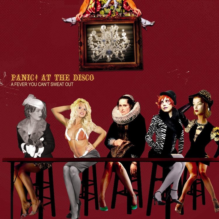 Atlantic Panic at the Disco - A Fever you can't Sweat Out LP (silver vinyl)