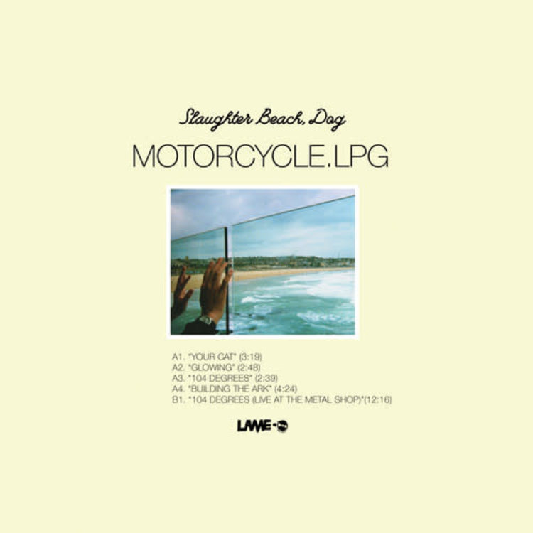 Lame-O -Run For Cover Slaughter Beach, Dog - Motorcycle.lpg LP (blue vinyl)