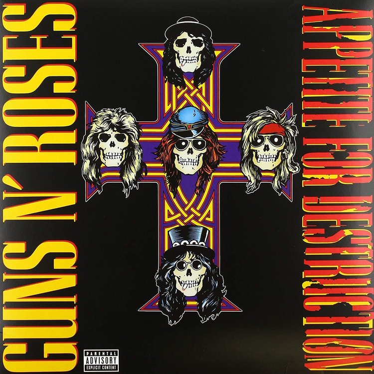 Geffen Guns N' Roses - Appetite for Destruction 2LP