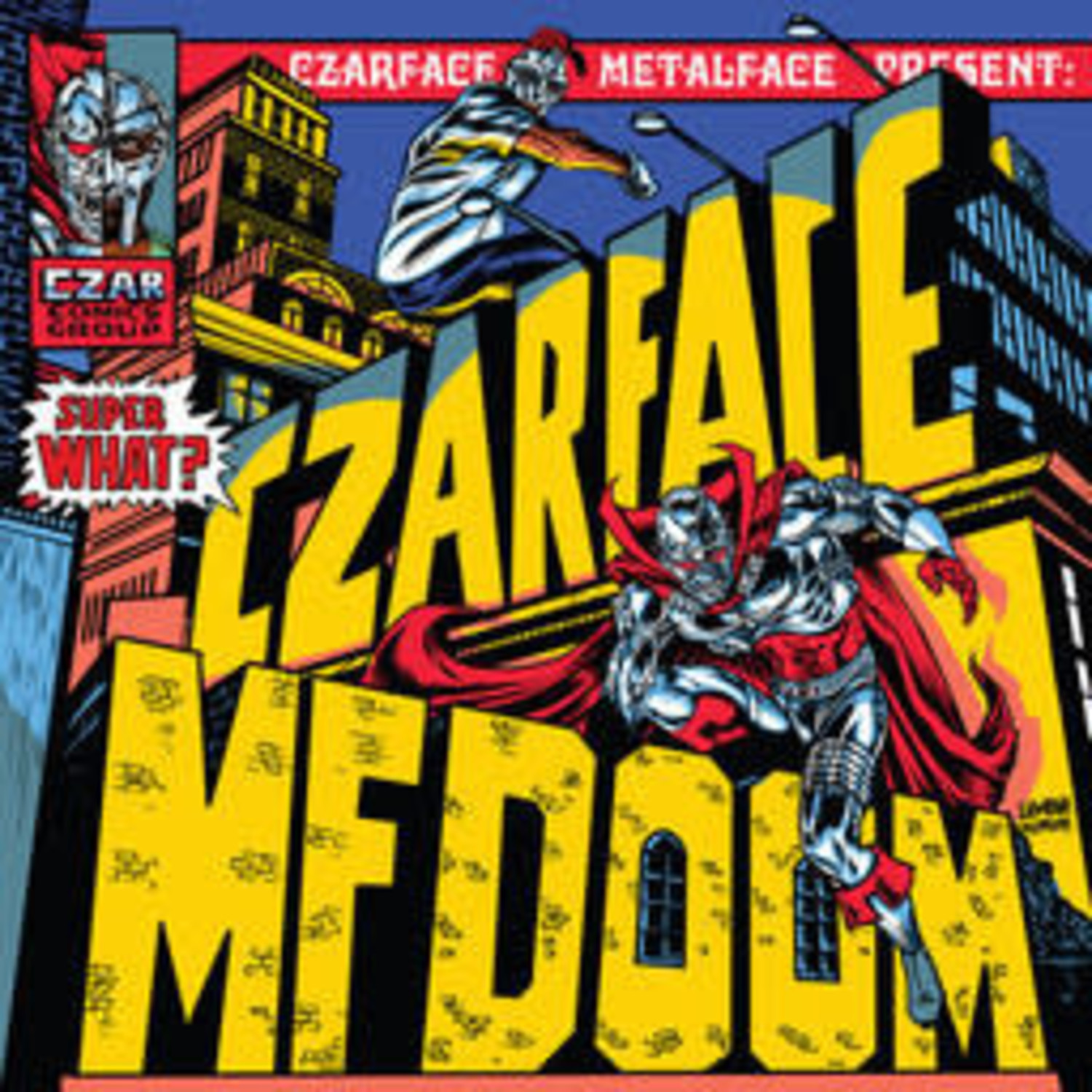洋楽 MF DOOM SUPER-VILLAIN Substance Abuse & MF Doom 'Super Villain Team Up' Kutmasta