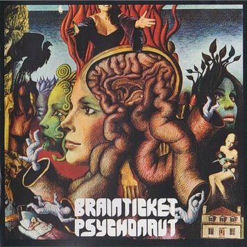 Lilith Brainticket - Psychonaut LP (2nd Album-1972 clear vinyl 180g)