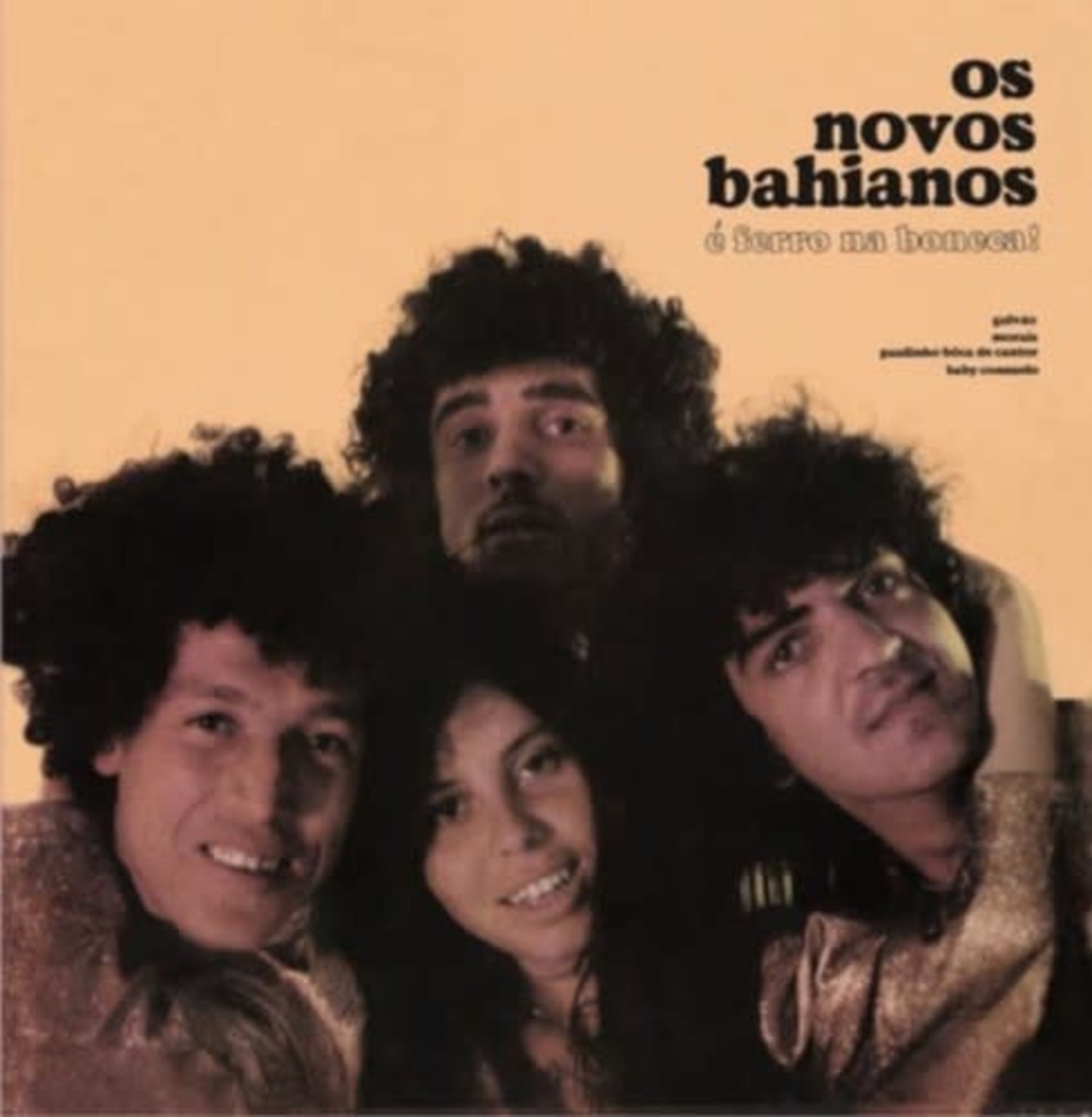 Os Novos Bahianos - E Ferro Na Boneca! LP - Wax Trax Records