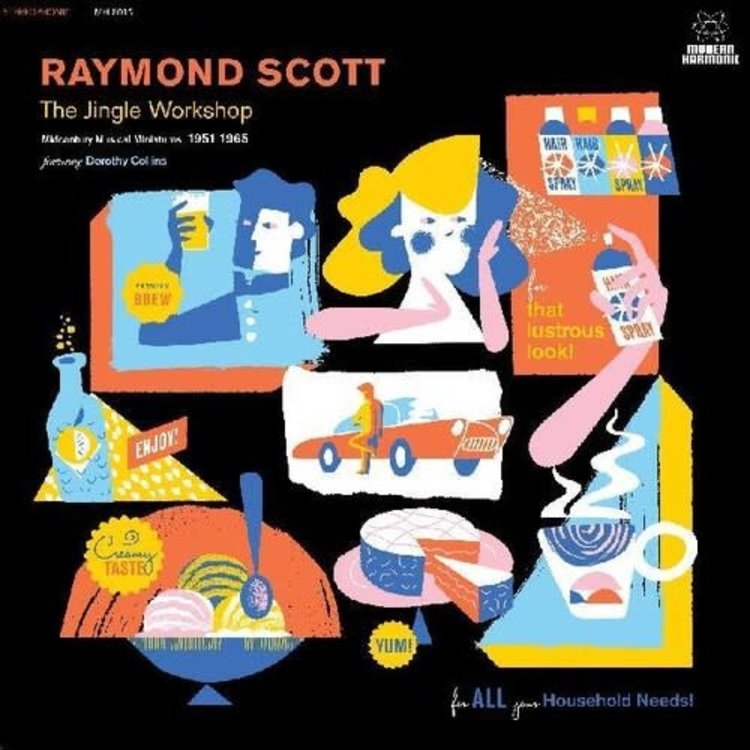 Scott, Raymond - The Jingle Workshop: Midcentury Musical Miniatures 1951-1965 2LP (CLEAR VINYL)