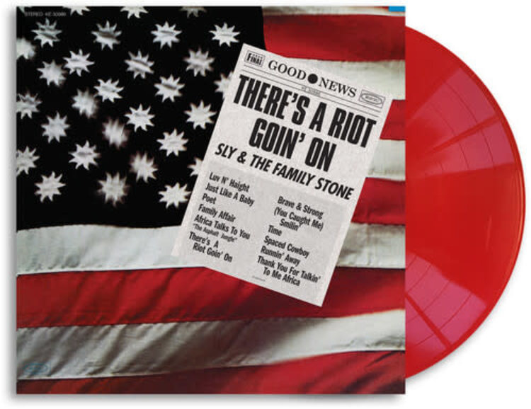 Sony Sly & The Family Stone - There's a Riot Goin' On LP (150g color vinyl)