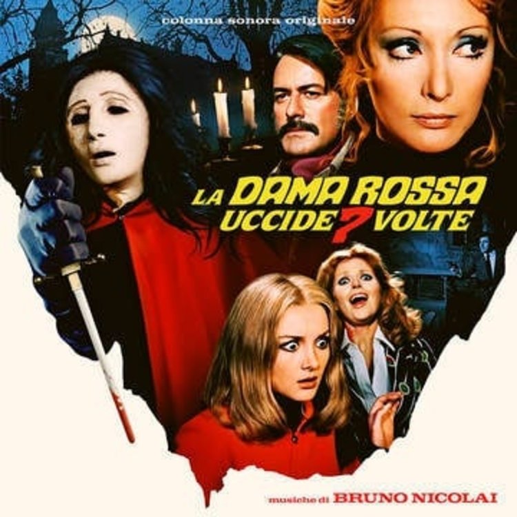 Verve Nicolai, Bruno - La Dama Rossa Uccide Sette Volte soundtrack 2LP (RSD '22)