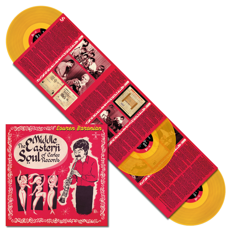 Baronian, Souren - The Middle Eastern Soul of Carlee Records 3LP  (Colored Vinyl) (RSD)