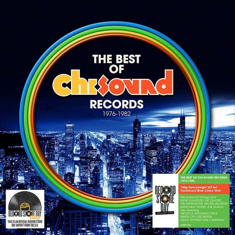 Demon Records Various - The Best Of Chi-Sound Records 1976-1983 2LP (180g blue vinyl RSD '22)
