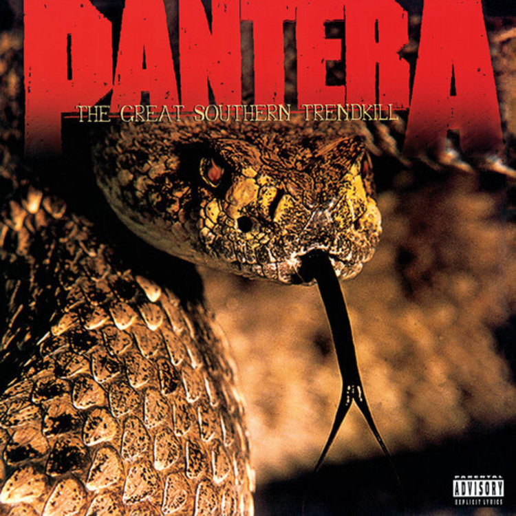 Rhino Pantera - The Great Southern Trendkill LP (White & Sandblasted Orange Marbled Vinyl)