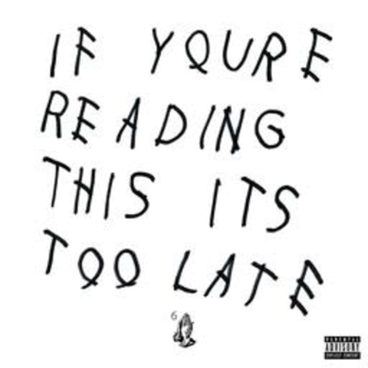 Republic Drake -If You're Reading This It's Too Late LP