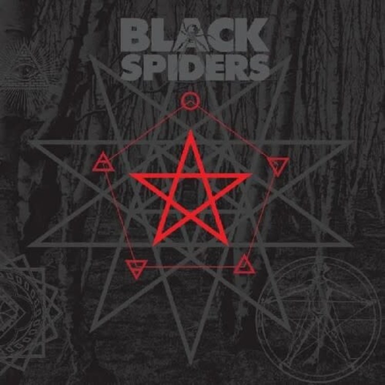 Black Spiders - Black Spiders LP (Silver Vinyl)