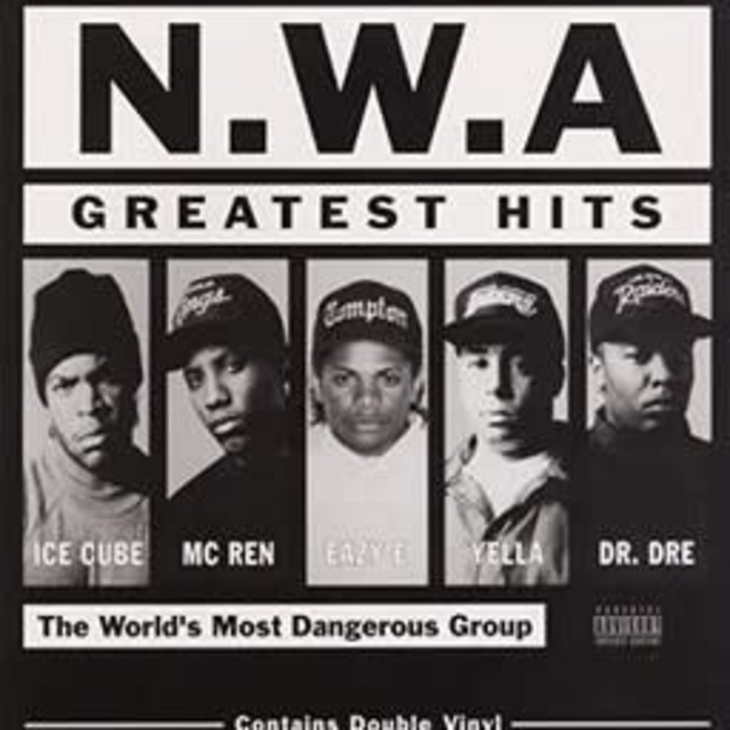 N.W.A. - Greatest Hits LP - Wax Trax Records