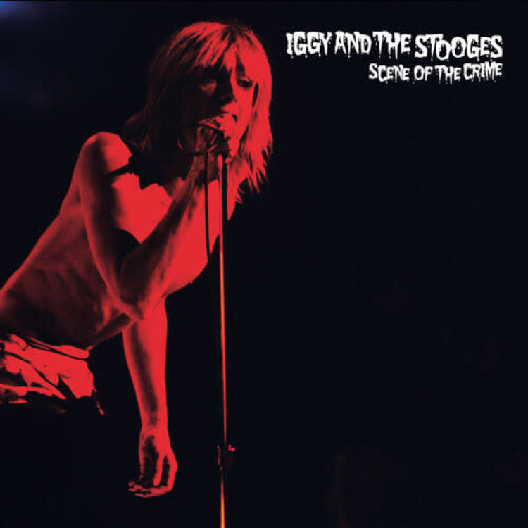 Cleopatra Iggy & The Stooges - Scene Of The Crime LP (Red Marble Vinyl)