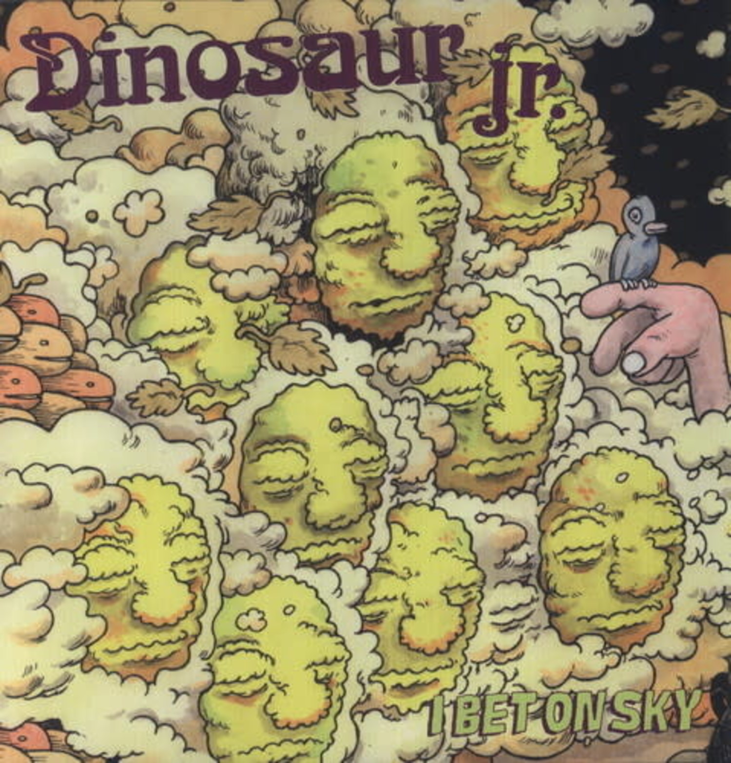 DINOSAUR JR (SWEEP INTO SPACE)メンズM SIZE Dinosaur Jr Sweep It In Space T-Shirt – Bingo Merch