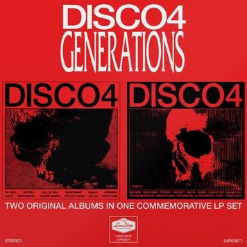 HEALTH - Generations Edition: DISCO4 :: PART I And DISCO4 :: PART II LP (white vinyl)