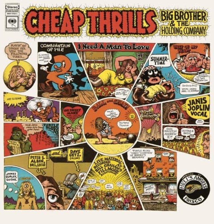 Sony Big Brother & The Holding Company (Janis Joplin) - Cheap Thrills LP