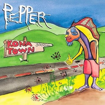 Abg-Volcom LLC Pepper - Kona Town LP (clear yellow vinyl)