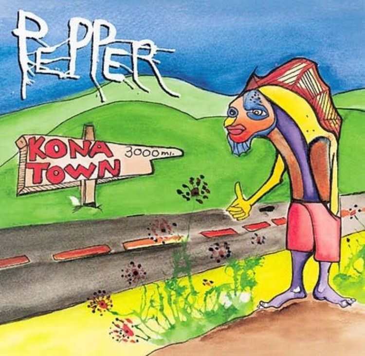 Abg-Volcom LLC Pepper - Kona Town LP (clear yellow vinyl)