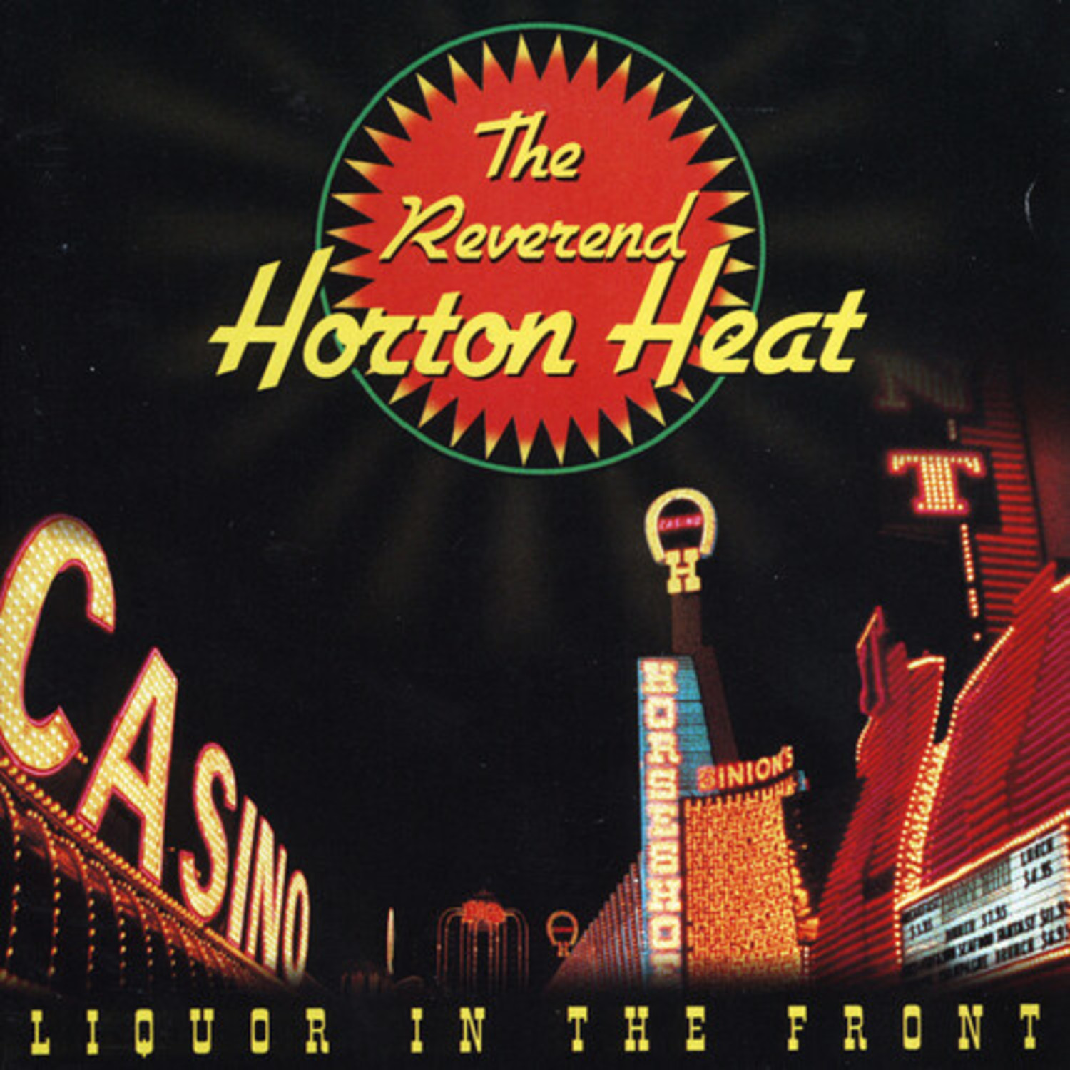 Reverend Horton Heat, The - Liquor In The Front LP (color vinyl