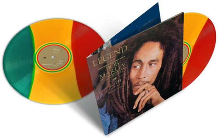 Island Marley, Bob & Wailers - Legend LP (30th anniv. tri-color vinyl)