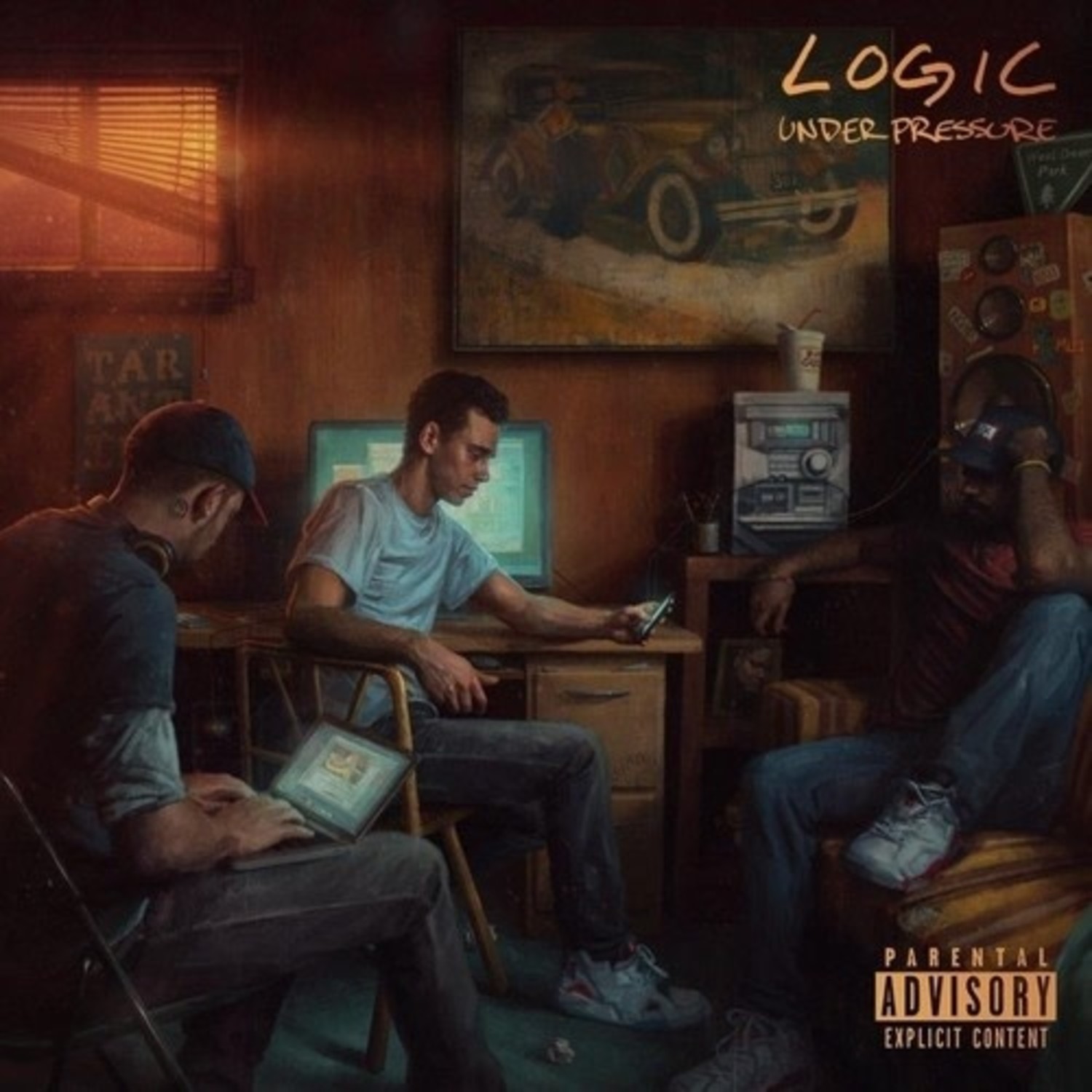 Logic - Under Pressure LP - Wax Trax Records