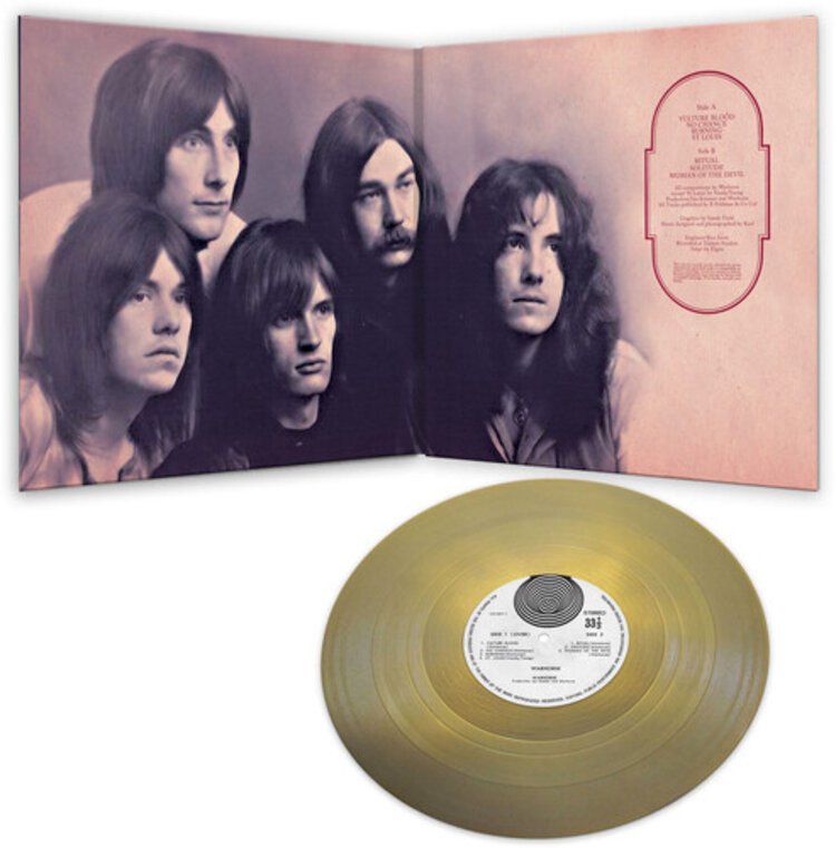 Purple Pyramid Warhorse - (self-titled)  LP (clear vinyl)
