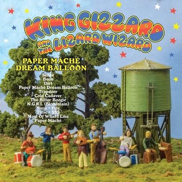 King Gizzard and the Lizard Wizard - Paper Mache Dream Balloon 2LP (fresh lemon & mango wave version)