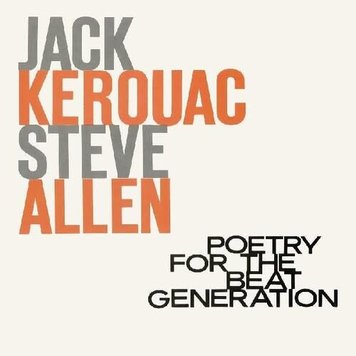 Kerouac, Jack & Steve Allen - Poetry for the Beat Generation LP (100th B-day, milky vinyl)