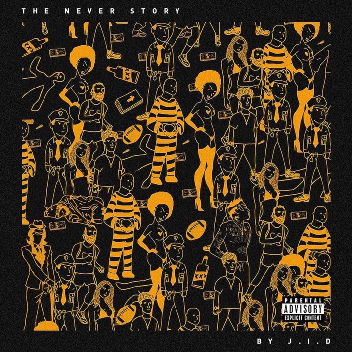 JID - God Does Like Ugly 2LP (translucent black ice vinyl) - Wax