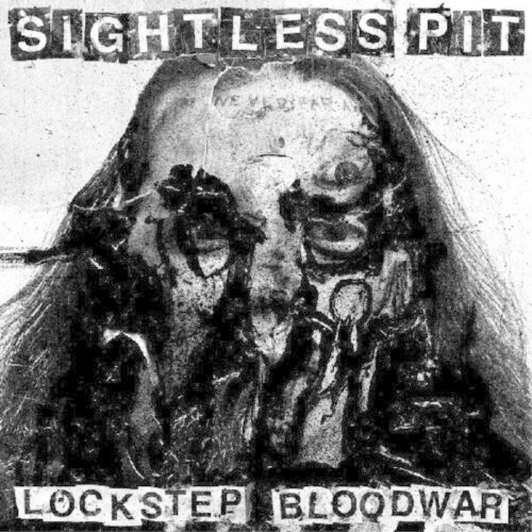 Sightless Pit - Lockstep Bloodwar LP (Transparent Red w/Smoky Black Swirl)