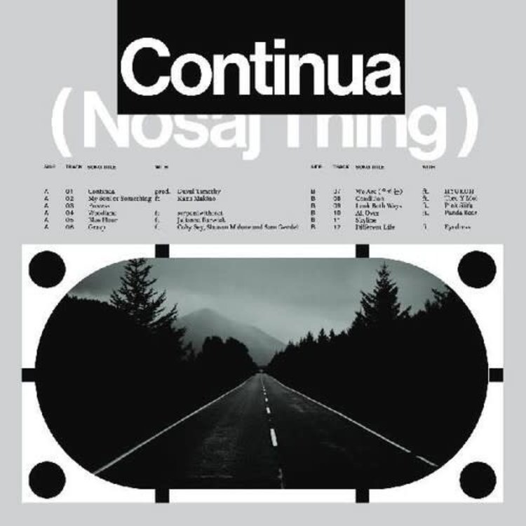 Nosaj Thing - Continua LP (clear vinyl)