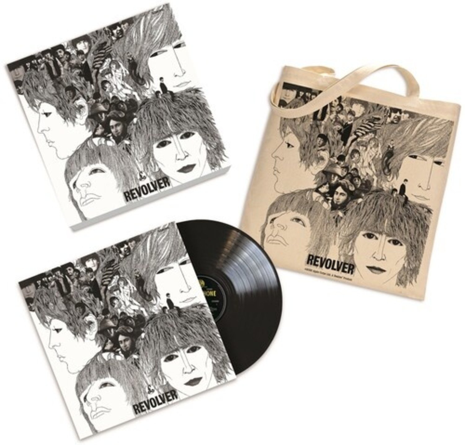 The Beatles Let It Be Vinyl Record Crossbody Purse