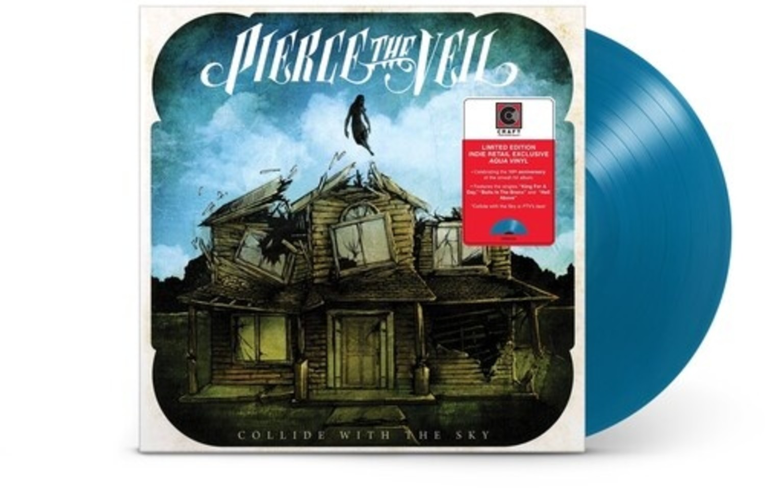 Pierce the Veil - Collide with the Sky LP (blue vinyl) - Wax Trax