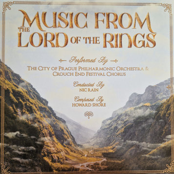 Music from the Lord of the Rings Soundtrack LP (color vinyl)