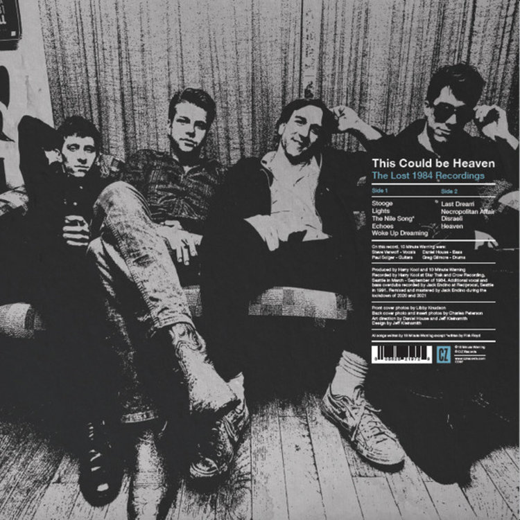 10 Minute Warning - This Could be Heaven? Lost 1984 Recordings LP (color vinyl)