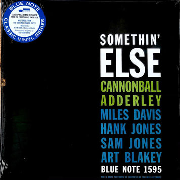 Blue Note Adderley, Cannonball - Somethin' Else LP (180g Classic Vinyl Series)