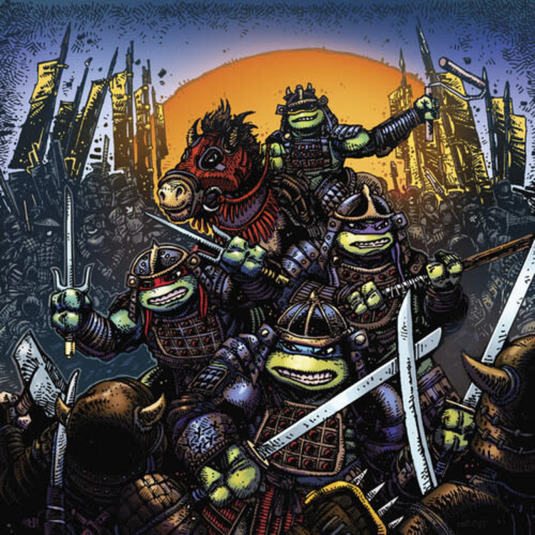 Waxwork Teenage Mutant Ninja Turtles Part 3 Soundtrack LP (color vinyl)