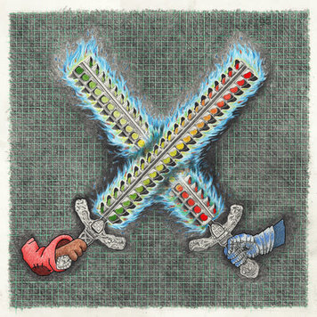 Math Interactive Fievel Is Glauque - Flaming Swords LP