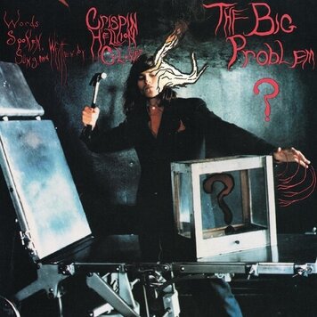 Glover, Crispin Hellion - The Big Problem ≠ The Solution. The Solution = Let It Be LP (LIGHT BLUE & CRIMSON "CLOWNY CLOWN CLOWN" SPLATTER VINYL) (RSD '23)