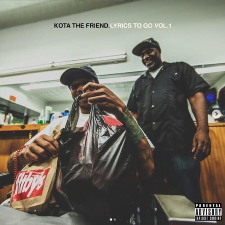 Mutombo Records Kota the Friend - Lyrics to Go Vol 1 10"