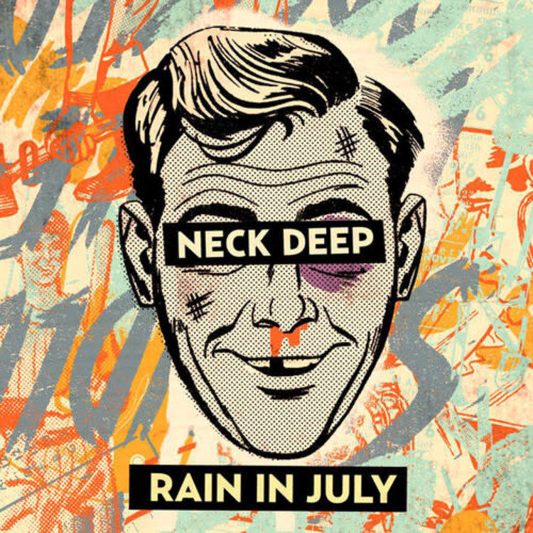 Hopeless Neck Deep - Rain in July LP (10th anniv. color vinyl)