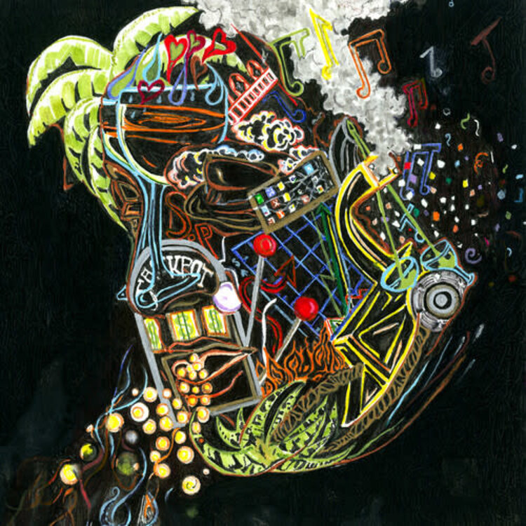 Hardly Art Stusso, Dick - S.P.  LP (clear vinyl)