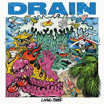 Epitaph Drain - Living Proof LP